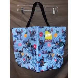 Lilo & Stitch Beach Life Tote Bag Rope Handles 17x12 New With Tags